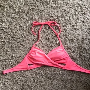 🌷SPRING SALE🌷 PINK Faux Wrap Bikini Top